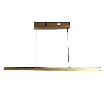 Lampadario Moderno Layla Acciaio Oro Alluminio Led 29W 2700-3000-4000K