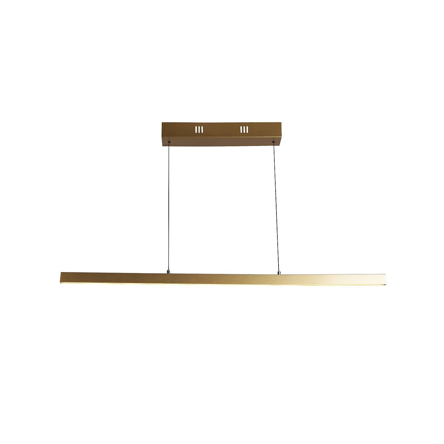 Lampadario Moderno Layla Acciaio Oro Alluminio Led 29W 2700-3000-4000K 30228GO