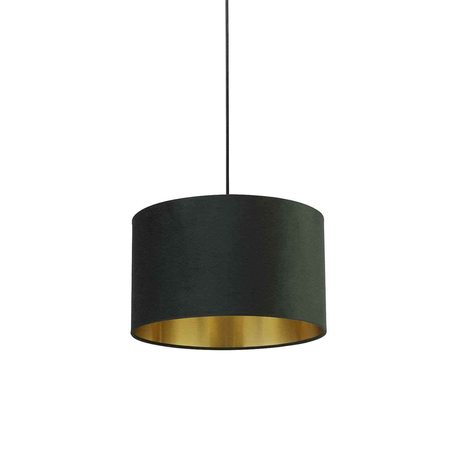 Paralume Contemporaneo Velluto Tessuto Verde 31040GR