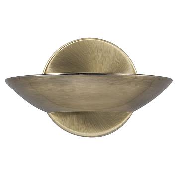 Applique Contemporanea Sardegna Acciaio Ottone Vetro Led 10W 3000K Applique Contemporanea Sardegna Acciaio Ottone Vetro Led 10W 3000K