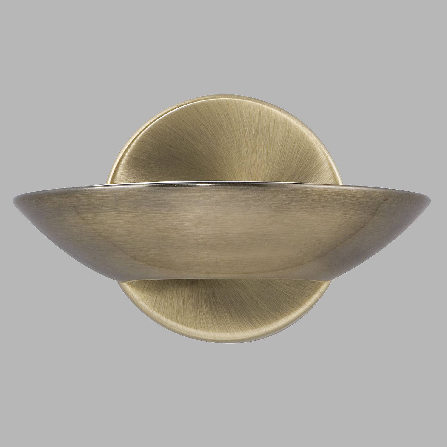Applique Contemporanea Sardegna Acciaio Ottone Vetro Led 10W 3000K 3209AB
