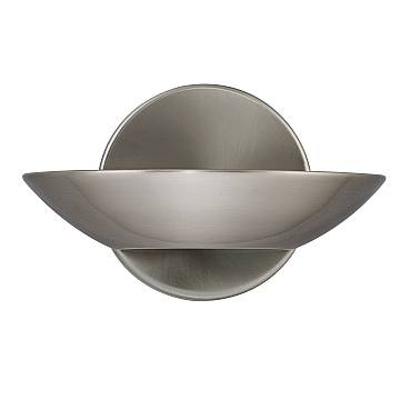 Applique Contemporanea Sardegna Acciaio Cromo Vetro Led 10W 3000K Applique Contemporanea Sardegna Acciaio Cromo Vetro Led 10W 3000K