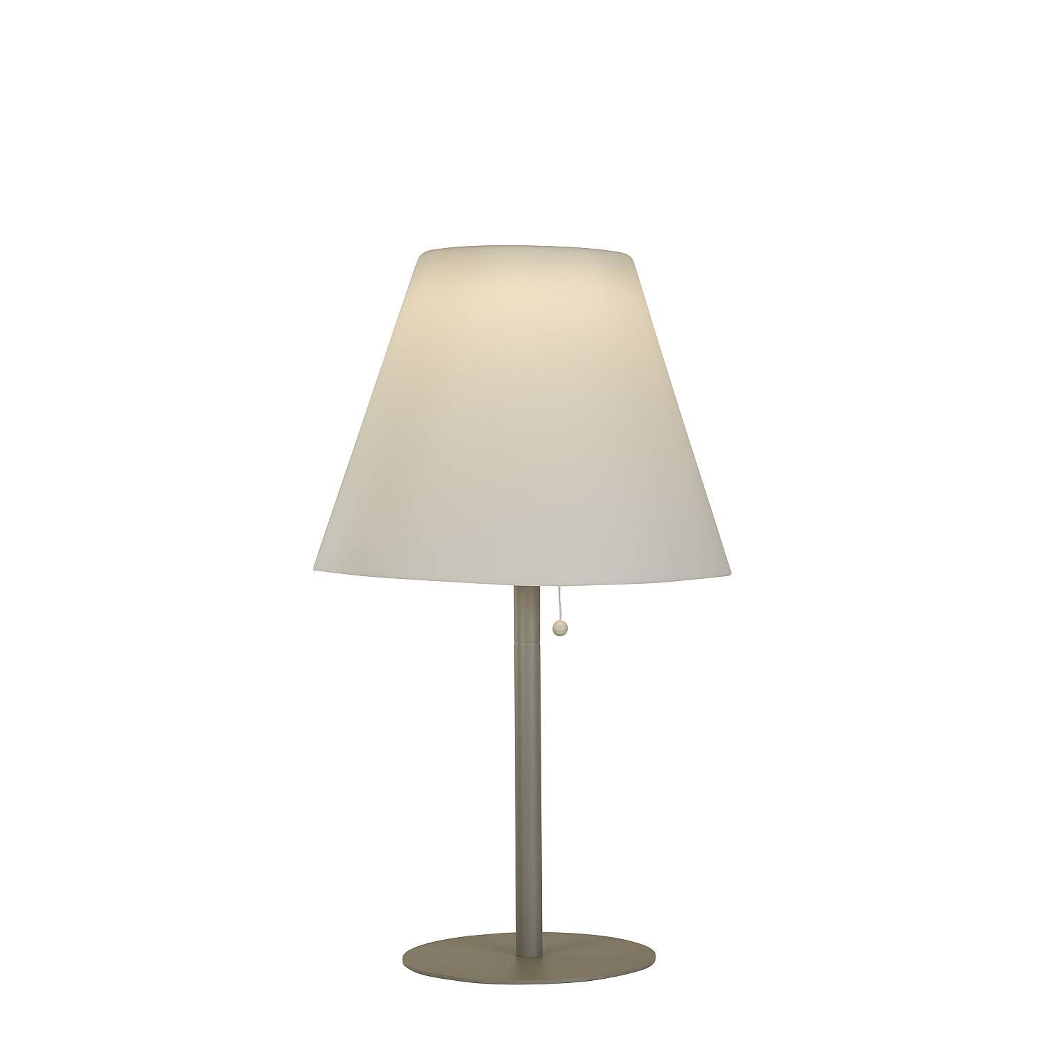 Lampada Da Scrivania Contemporanea Venezia Acciaio Argento Bianco Led 1,6W 0K 61203SI
