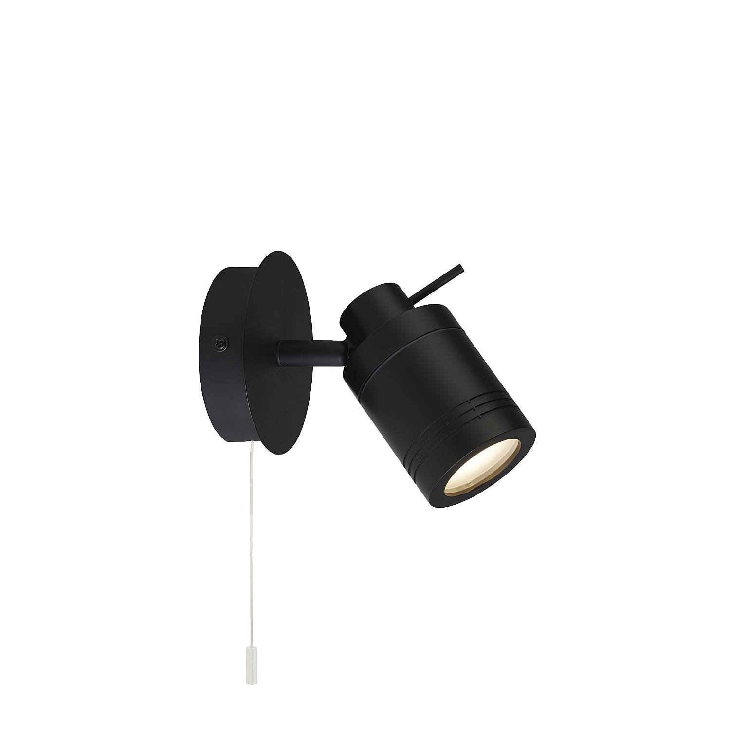 Applique Contemporanea Sansone Acciaio Nero Policarbonato 1 Luce Gu10 Applique Contemporanea Sansone Acciaio Nero Policarbonato 1 Luce Gu10