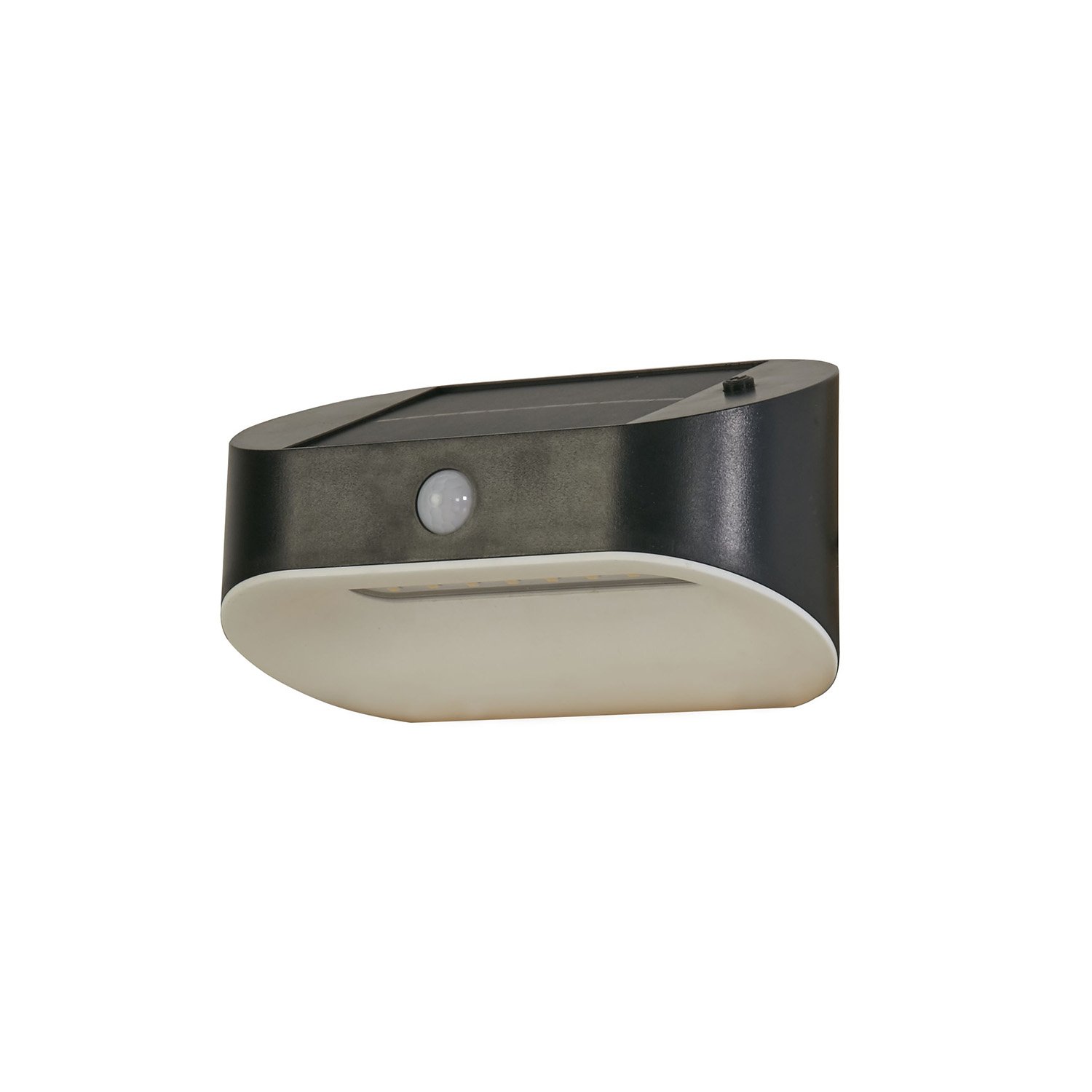 Applique Moderna Solare Policarbonato Grigio Led 1,2W 3000K 67421BK-PIR