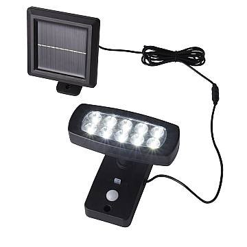Applique Moderna Solare Policarbonato Nero Led 2,5W 3000K Applique Moderna Solare Policarbonato Nero Led 2,5W 3000K