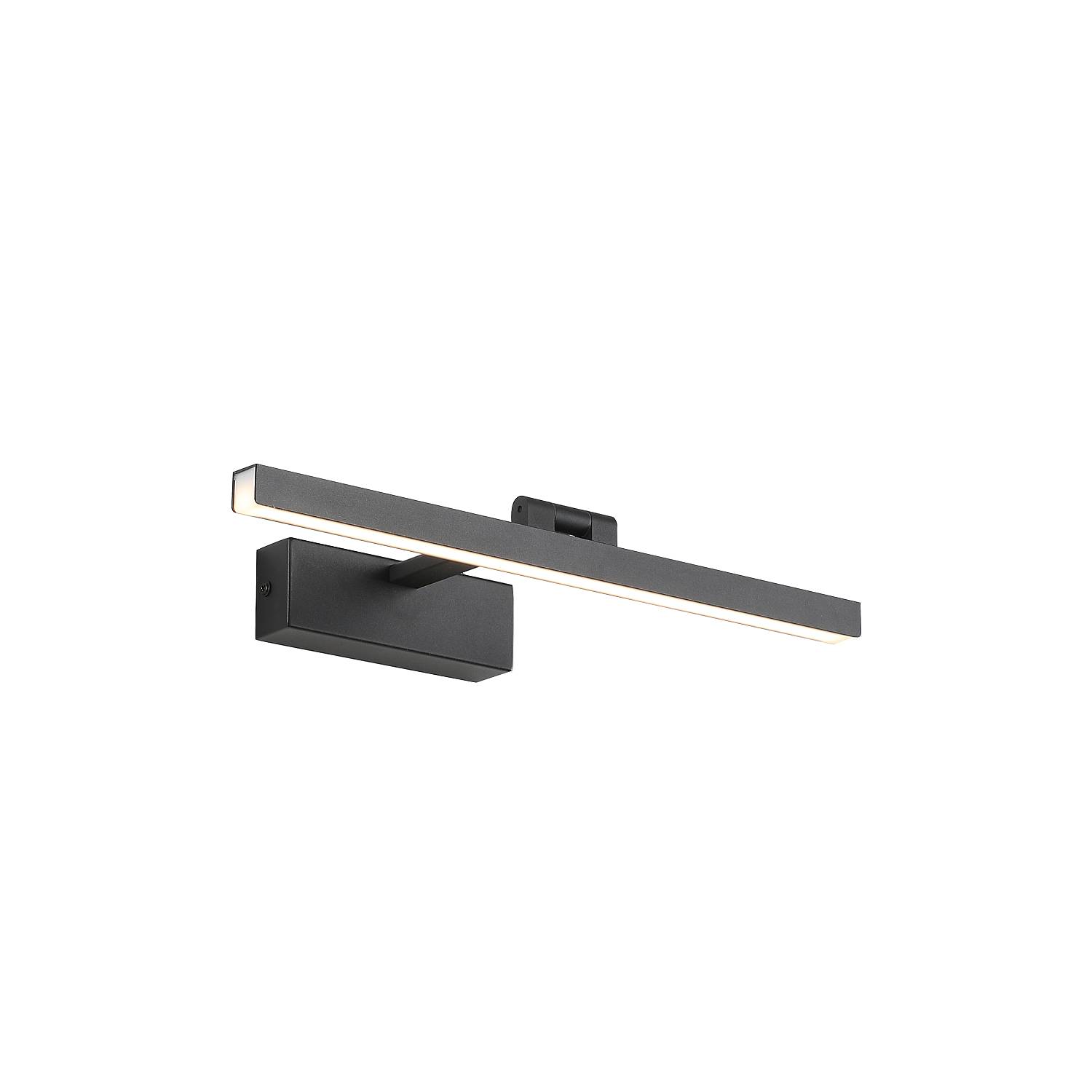 Applique Moderna Corfù Acciaio Nero Alluminio Led 7,86W 3000K 79824-40BK