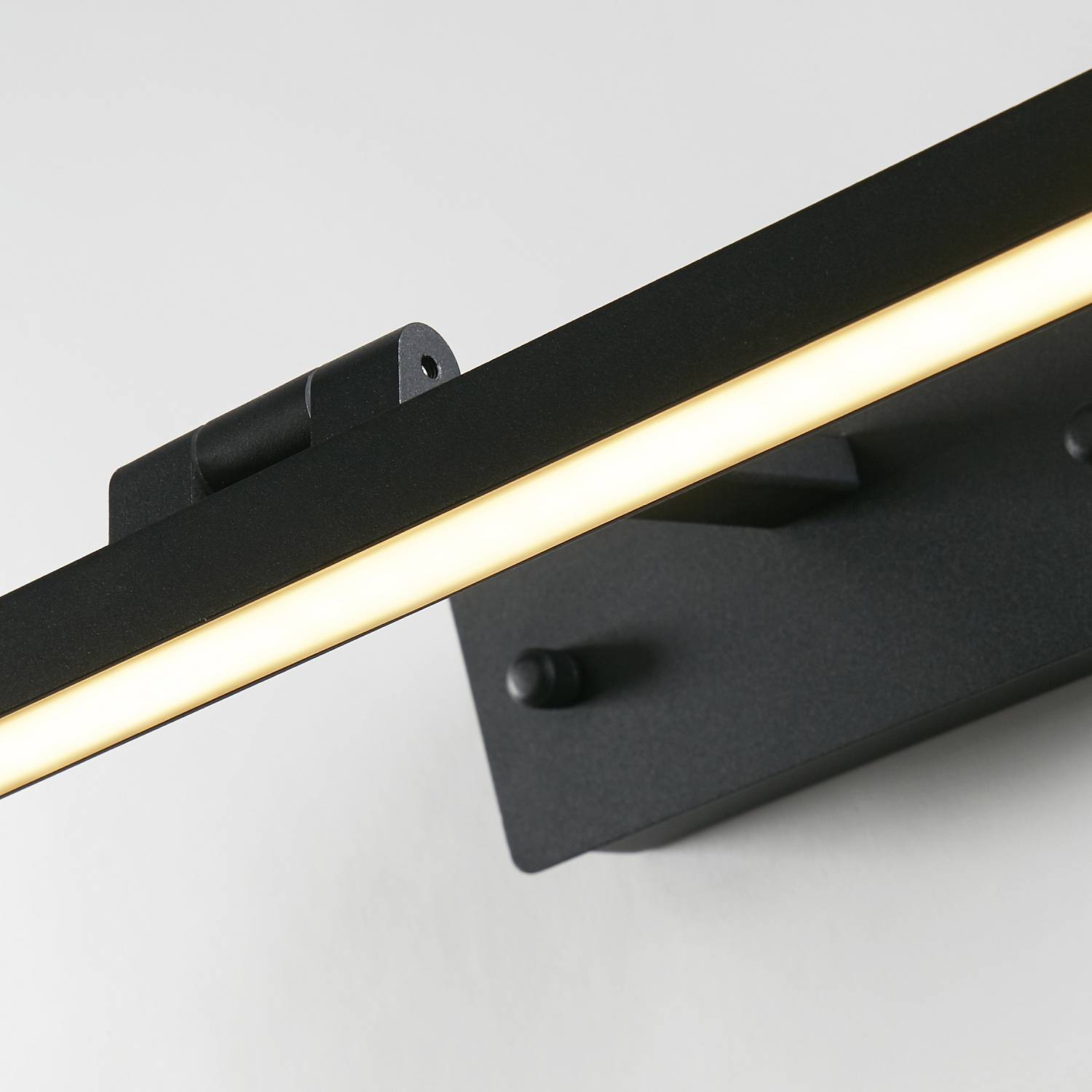 Applique Moderna Corfù Acciaio Nero Alluminio Led 7,86W 3000K 79824-40BK