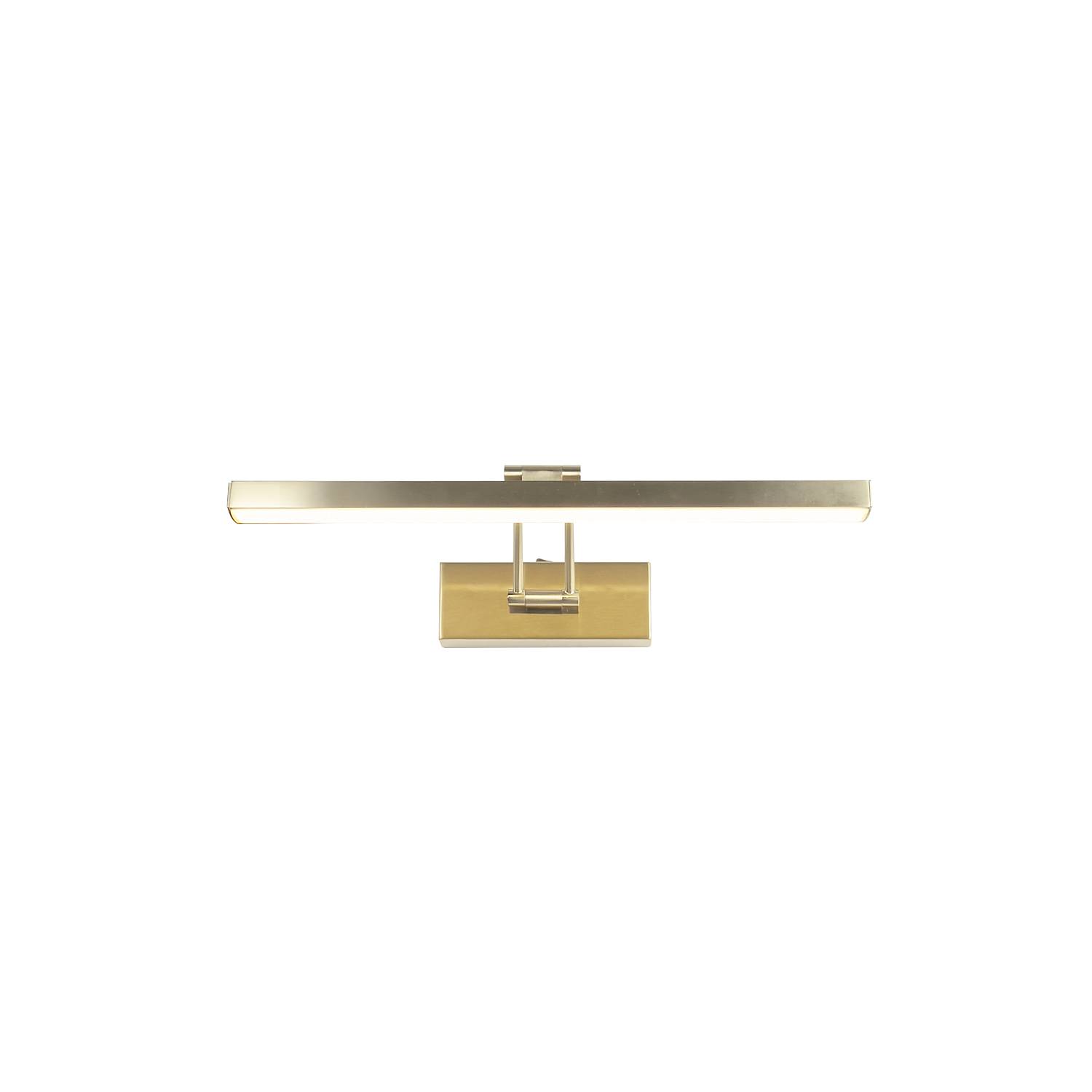Applique Moderna Rodi Acciaio Ottone Policarbonato Led 8,9W 3000K 79825-40SB
