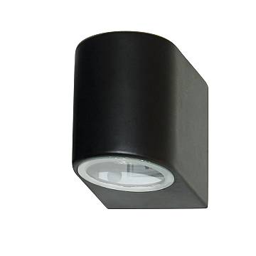 Applique Moderna Eiffel Alluminio Nero Vetro 1 Luce Gu10 Applique Moderna Eiffel Alluminio Nero Vetro 1 Luce Gu10