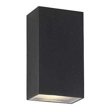 Applique Moderna Stirling Alluminio Nero Vetro Argento Led 6,58W 4000K Applique Moderna Stirling Alluminio Nero Vetro Argento Led 6,58W 4000K