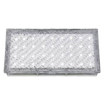 Faretto Calpestabilecontemporaneo Policarbonato Bianco Trasp Led 1,9W 7000K