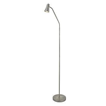 Piantana Moderna Allegro Acciaio Argento 1 Luce Gu10 Piantana Moderna Allegro Acciaio Argento 1 Luce Gu10