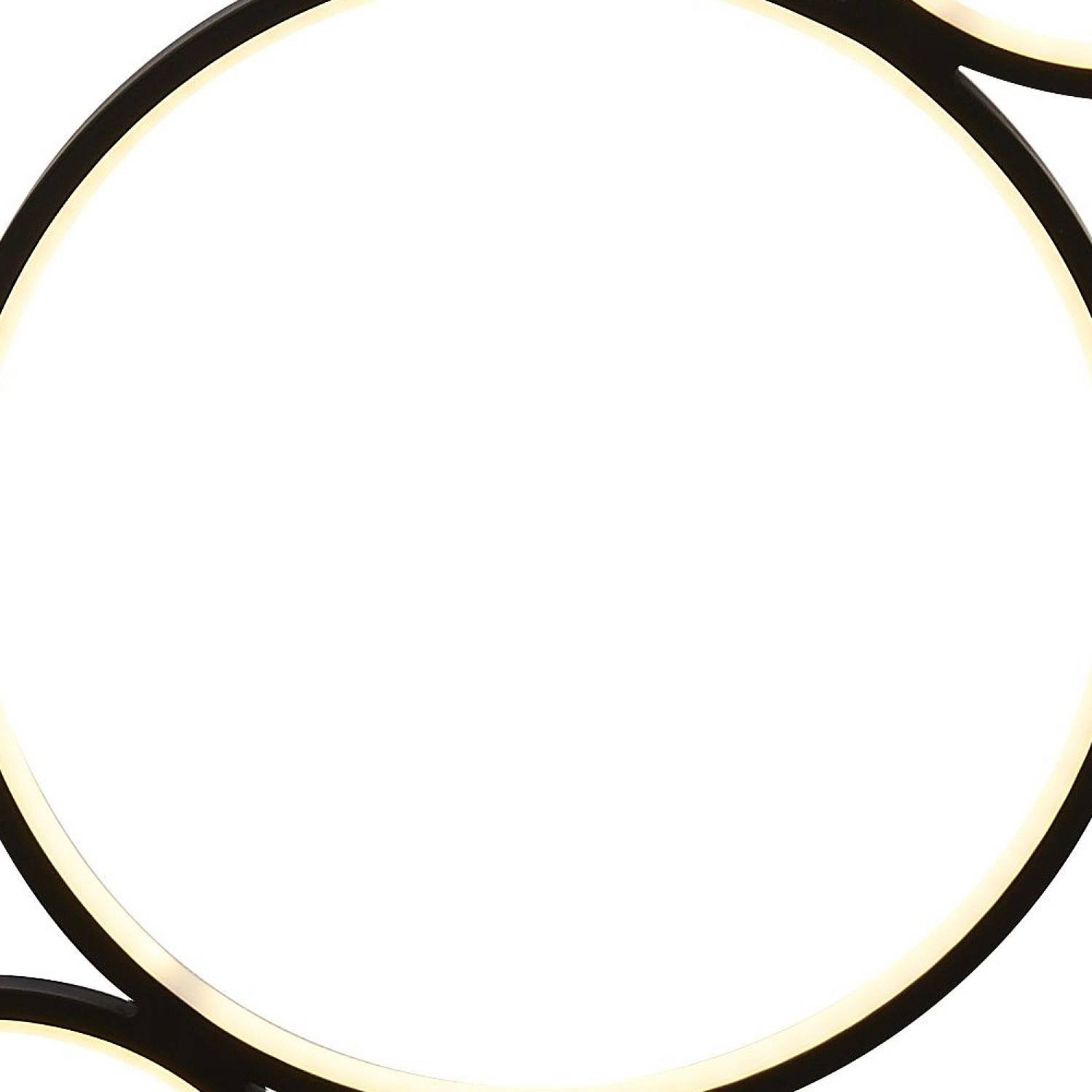 Piantana Contemporaneo Circo Alluminio Bianco Nero Led 40,6W 3000K EU25771-5BK