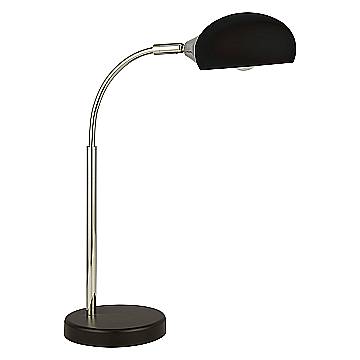 Lampada Da Scrivania Contemporanea Astro Acciaio Cromo Vetro Nero 1 Luce E14 Lampada Da Scrivania Contemporanea Astro Acciaio Cromo Vetro Nero 1 Luce E14