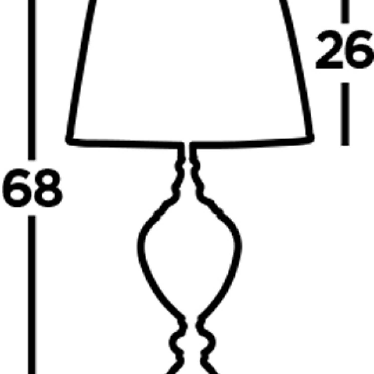 Lampada Da Scrivania Greyson Acciaio Cromo Vetro Trasparente 1 Luce E27 EU3721CL