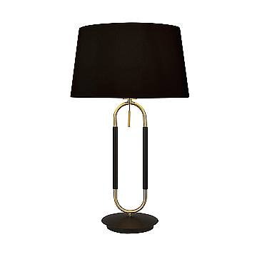 Lampada Da Scrivania Contemporanea Jazz Acciaio Nero Tessuto Ottone 1 Luce E27 Lampada Da Scrivania Contemporanea Jazz Acciaio Nero Tessuto Ottone 1 Luce E27