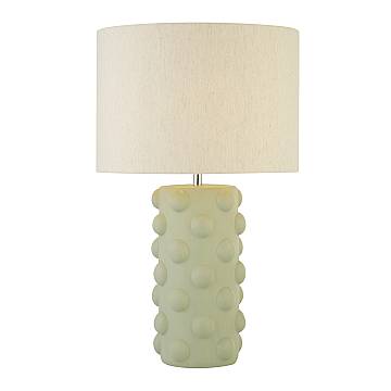 Lampada Da Scrivania Contemporanea Bolla Ceramica Verde Tessuto 1 Luce E14 Lampada Da Scrivania Contemporanea Bolla Ceramica Verde Tessuto 1 Luce E14