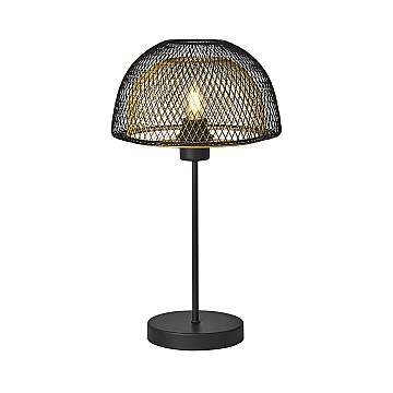 Lampada Da Scrivania Contemporanea Favo Acciaio Nero Oro 1 Luce E27 Lampada Da Scrivania Contemporanea Favo Acciaio Nero Oro 1 Luce E27