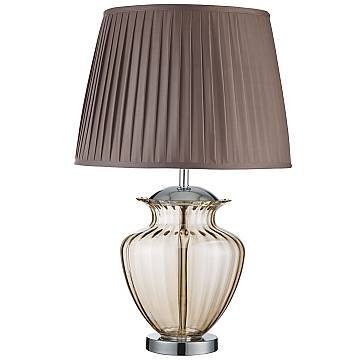 Lampada Da Scrivania Contemporanea Elina Acciaio Ambra Vetro Marrone 1 Luce E27 Lampada Da Scrivania Contemporanea Elina Acciaio Ambra Vetro Marrone 1 Luce E27