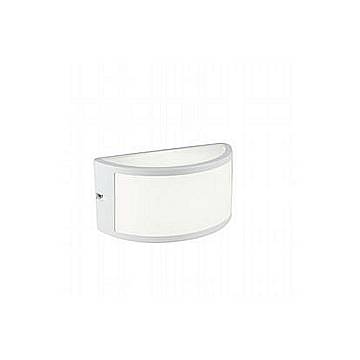 Applique Da Esterno Contemporanea Bia Alluminio Bianco 1 Luce E27