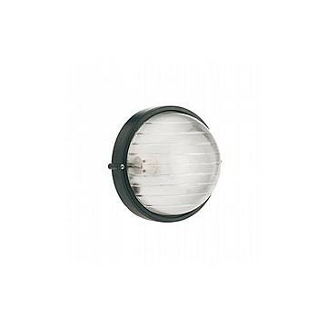 Applique Esterno Piccola Industriale Tonda Alluminio E Vetro Nero 1 Luce E27 Applique Esterno Piccola Industriale Tonda Alluminio E Vetro Nero 1 Luce E27