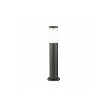 Palo Basso Moderno Panama Alluminio Grafite 1 Luce E27 300Cm Palo Basso Moderno Panama Alluminio Grafite 1 Luce E27 300Cm