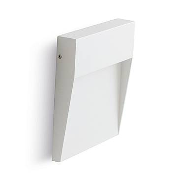 Segnapasso Esterno In Alluminio Bianco Led 3 W Piccola 3000K Geo Square IP65