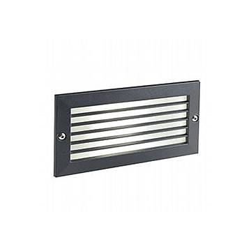 Segnapasso Esterno Incasso Chiuso Escape Alluminio E Vetro Nero Led 10W 3000K Segnapasso Esterno Incasso Chiuso Escape Alluminio E Vetro Nero Led 10W 3000K