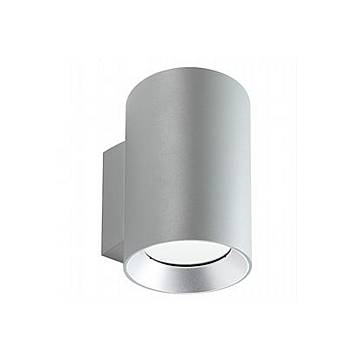 Applique Da Esterno Moderna Show Color Alluminio E Vetro Led 20+20W 3000K