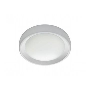 Plafoniera Esterno Moderna Loft Alluminio E Termoplastica Bianco Led 13W 4000K