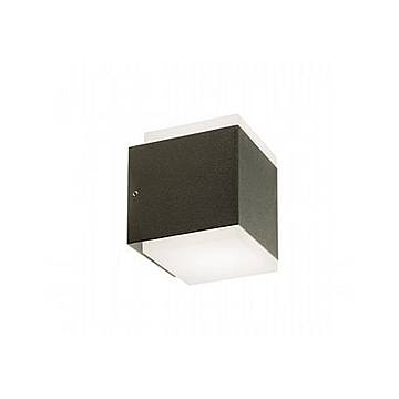 Applique Da Esterno Tango Alluminio E Termoplastica Grigio Led 7,2+7,2W 4000K