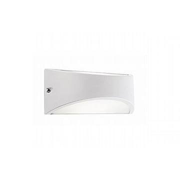 Applique Da Esterno Moderna Lhasa Alluminio E Termoplastica Bianco Led 10W 4000K