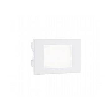 Segnapasso Aperto Da Esterno Moderno Spina Alluminio E Vetro Bianco Led 3W 4000K Segnapasso Aperto Da Esterno Moderno Spina Alluminio E Vetro Bianco Led 3W 4000K