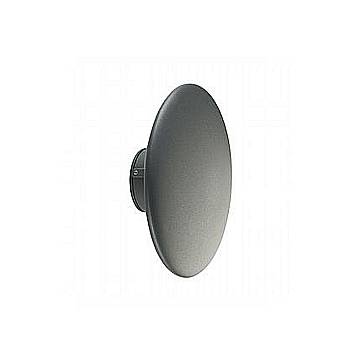 Applique Esterno Moderna Head Alluminio E Materie Plasiche Grigio Led 18W 4000K