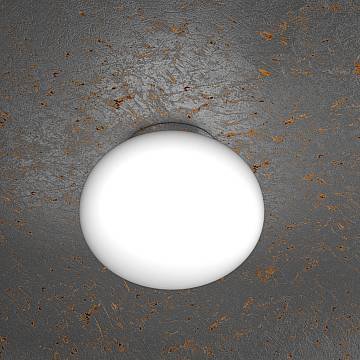 Plafoniera Contemporanea Soft Metallo Cromo Vetro Acidato Opaco 1 Luce E27 28Cm Plafoniera Contemporanea Soft Metallo Cromo Vetro Acidato Opaco 1 Luce E27 28Cm