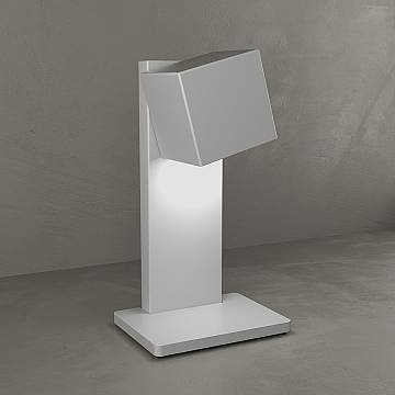 Lampada Scrivania Moderna Area Metallo Grigio 1 Luce Gx53 Lampada Scrivania Moderna Area Metallo Grigio 1 Luce Gx53