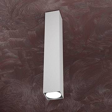 Plafoniera Moderna Cubica Area Metallo Grigio 1 Luce Gx53 50Cm Plafoniera Moderna Cubica Area Metallo Grigio 1 Luce Gx53 50Cm