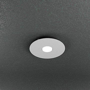 Plafoniera Moderna Cloud Metallo Grigio 1 Luce Gx53 Plafoniera Moderna Cloud Metallo Grigio 1 Luce Gx53