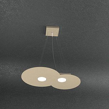 Sospensione Moderna Cloud Metallo Sabbia 2 Luci Gx53 Sospensione Moderna Cloud Metallo Sabbia 2 Luci Gx53