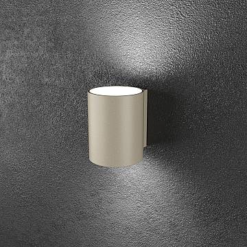 Applique Moderna Cilindrica Shape Metallo Sabbia 2 Luci Gx53 10Cm Biemissione Applique Moderna Cilindrica Shape Metallo Sabbia 2 Luci Gx53 10Cm Biemissione