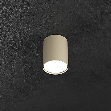 Plafoniera Moderna Cilindrica Shape Metallo Sabbia 1 Luce Gx53 10Cm Plafoniera Moderna Cilindrica Shape Metallo Sabbia 1 Luce Gx53 10Cm