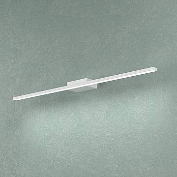 Applique Moderna Line Metallo Bianco Diffusore Acrilico B Led 11,2W Nat 70Cm Applique Moderna Line Metallo Bianco Diffusore Acrilico B Led 11,2W Nat 70Cm