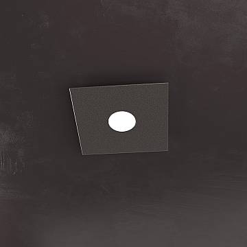 Applique Moderna Eccentric Metallo Marrone 1 Luce Gx53 Applique Moderna Eccentric Metallo Marrone 1 Luce Gx53