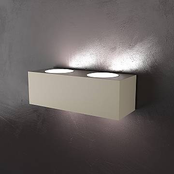 Applique Moderna Eccentric Metallo Sabbia 4 Luci Gx53 Biemissione Applique Moderna Eccentric Metallo Sabbia 4 Luci Gx53 Biemissione