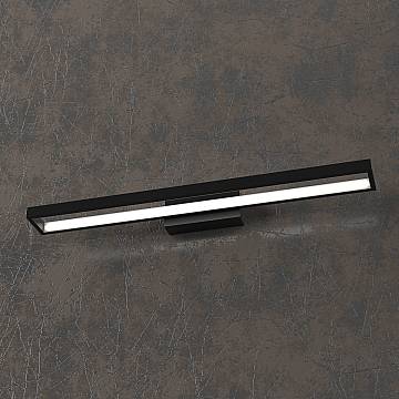 Applique Moderna Four Squares Alluminio Nero Led 40W Applique Moderna Four Squares Alluminio Nero Led 40W