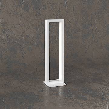 Lampada Scrivania-Ufficio Moderna Four Squares Alluminio Bianco Led 8W Lampada Scrivania-Ufficio Moderna Four Squares Alluminio Bianco Led 8W