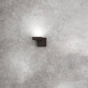 Applique Moderna Up Metallo Marrone 1 Luce Gx53 Applique Moderna Up Metallo Marrone 1 Luce Gx53