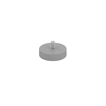 Rosone Serracavo Esterno Metallo Grigio 1 Foro D8Cm Rosone Serracavo Esterno Metallo Grigio 1 Foro D8Cm