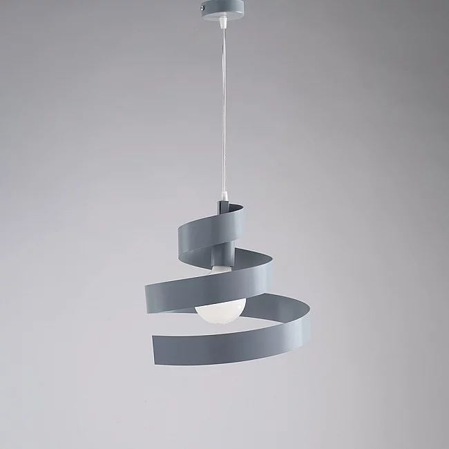 Lampadario a sospensione cucina design moderno cerchi bianco geko